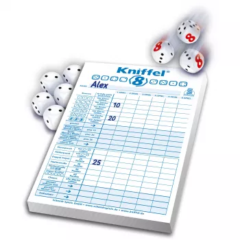 Schmidt Spiele Kniffel Jogo de 8 dados