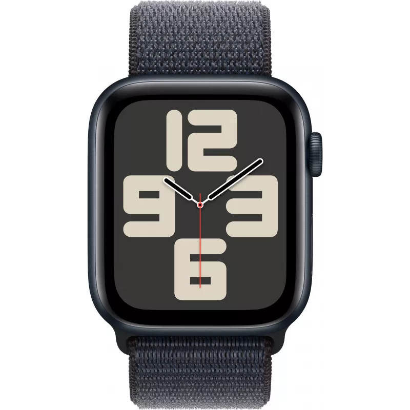 Apple Watch SE 2 GPS + Cellular 44mm, meia-noite, Sport Loop (MRHC3ET/A)