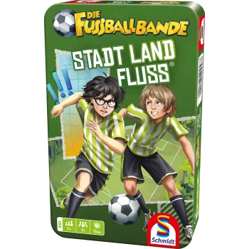 SCHMIDT SPIELE DIE FUSSBALLBANDE: Cidade, País, Rio – Bloco de jogo de palavras de futebol