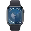 Apple Watch 9 GPS + Cellular 41mm, meia-noite, Sport Band M/L (MRHT3ET/A)