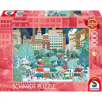 Schmidt Spiele Winterzauber Puzzle de 1000 peças
