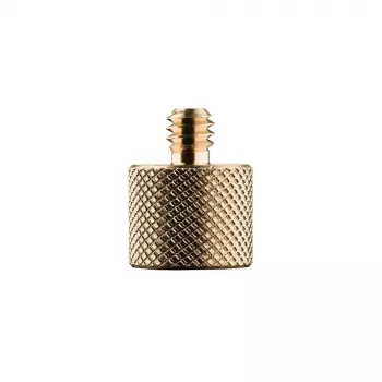 Adaptador de pino Super Clamp Manfrotto 015, conector fêmea de 1/4 polegadas para ficha de 3/8 polegadas
