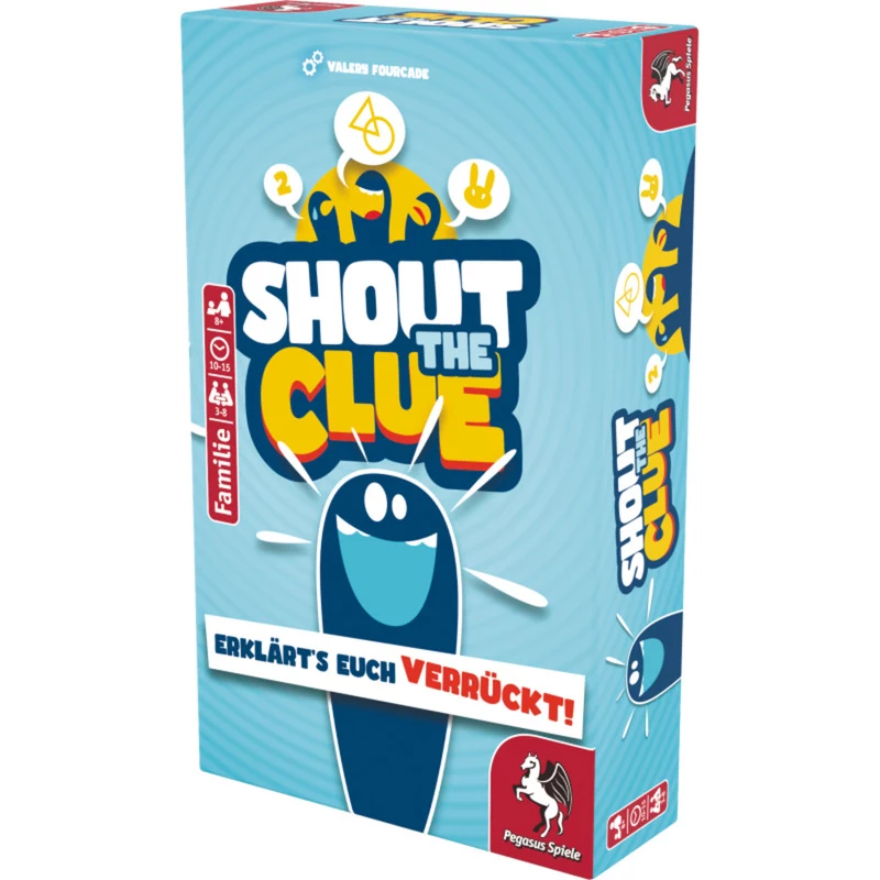 Jogo de festa PEGASUS Shout the Clue