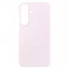 Capa de silicone com ímanes Samsung para Galaxy S26 FE rosa