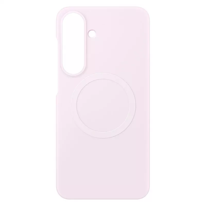Capa de silicone com ímanes Samsung para Galaxy S26 FE rosa