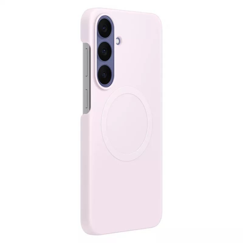 Capa de silicone com ímanes Samsung para Galaxy S26 FE rosa