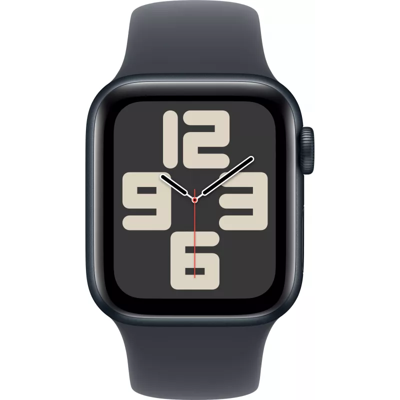Apple Watch SE 2 GPS + Cellular 40mm, meia-noite, Sport Band M/L (MRGA3ET/A)