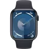 Apple Watch 9 GPS + Cellular 45mm, meia-noite, Sport Band M/L (MRMD3ET/A)