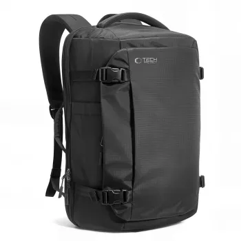 Mochila de cabine para portátil de viagem TECH-PROTECT DEFENDER S70 Ryanair e Wizzair 24L 40x30x20 preto