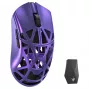 Rato gaming WLMOUSE Beast X Max Solid Sides, interruptores óticos Omron - roxo