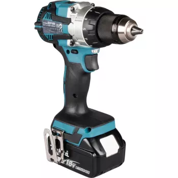 Makita DLX2592JX1 18V LXT Kit combinado sem escovas de 2 peças com martelo perfurador, chave de impacto, 2x baterias de 5,0Ah, carregador rápido e mala Makpac