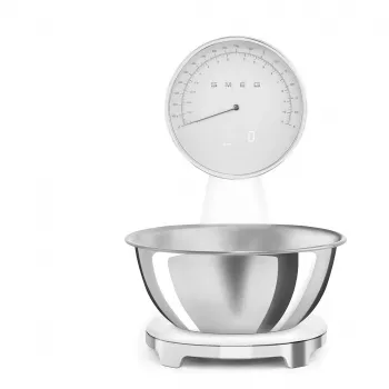 Smeg KSF01WHWW 50's Style balança de cozinha, 1,8 L, branco