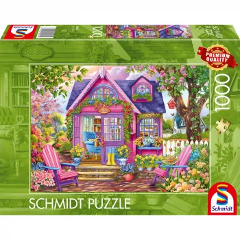 Schmidt Spiele 58061 Uma casinha para apaixonar Puzzle de 1000 peças