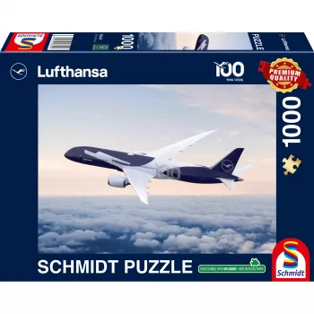 SCHMIDT SPIELE 100 anos Lufthansa Puzzle de 1000 peças