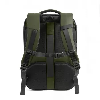 Mochila de cabine para portátil de viagem TECH-PROTECT DEFENDER S70 Ryanair e Wizz Air 24L 40x30x20 verde militar