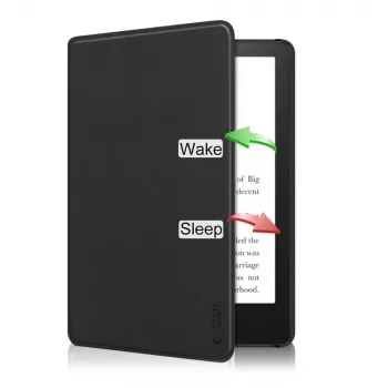 Capa folio Tech-Protect SmartCase para Kindle Paperwhite 11.ª geração / Signature Edition - preto