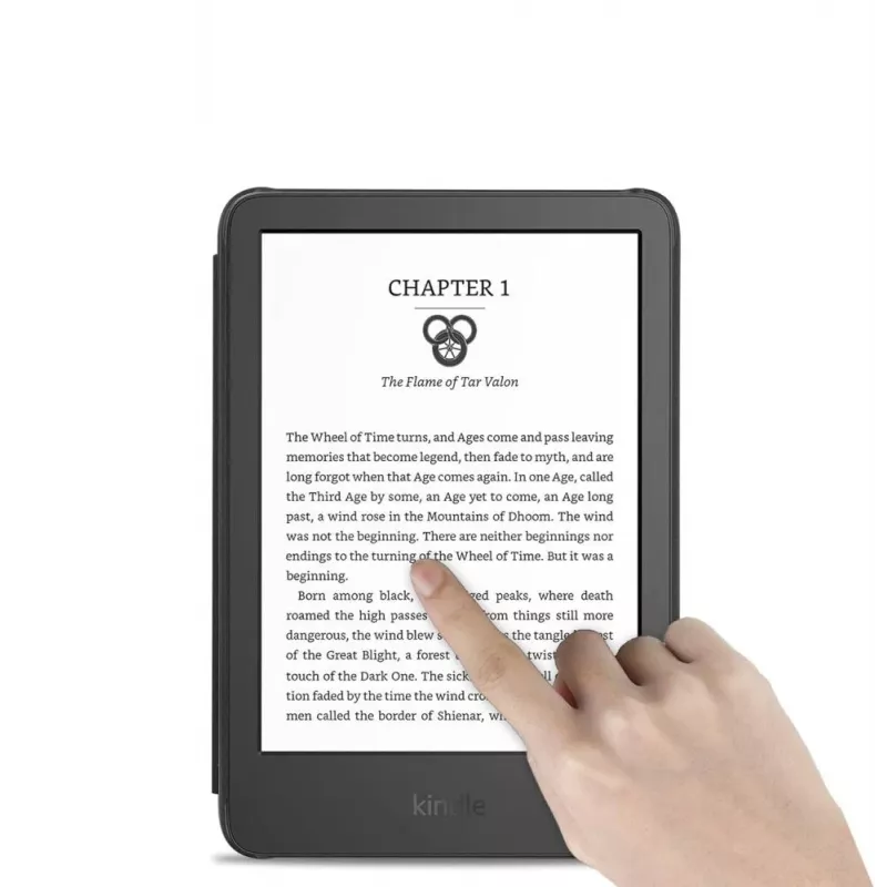 Capa folio Tech-Protect SmartCase para Kindle Paperwhite 11.ª geração / Signature Edition - preto