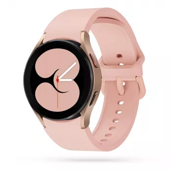 Pulseira de silicone TECH-PROTECT ICONBAND para Samsung Galaxy Watch 4/5/5 Pro/6, 20mm, Areia Rosa