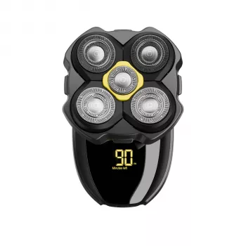 Carrera 34650 máquina de barbear para a cabeça, lavável, preto