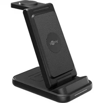 Carregador 3-em-1 sem fios GOOBAY, 15 W (Preto)