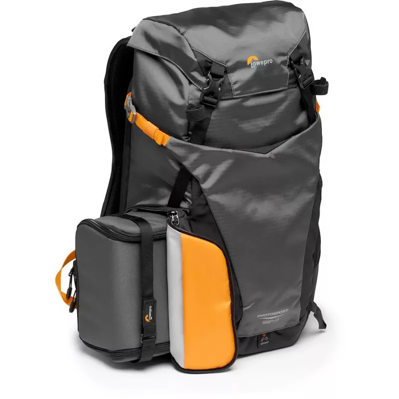 Lowepro PhotoSport BP 24L AW III mochila para câmara, cinzento