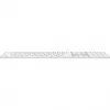 Apple Magic Keyboard com Touch ID e teclado numérico, disposição russa, teclas brancas (MXK73RS/A)