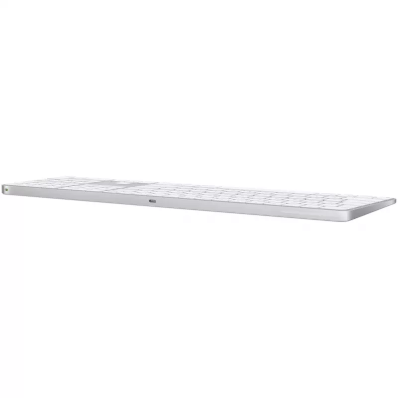 Apple Magic Keyboard com Touch ID e teclado numérico, disposição russa, teclas brancas (MXK73RS/A)