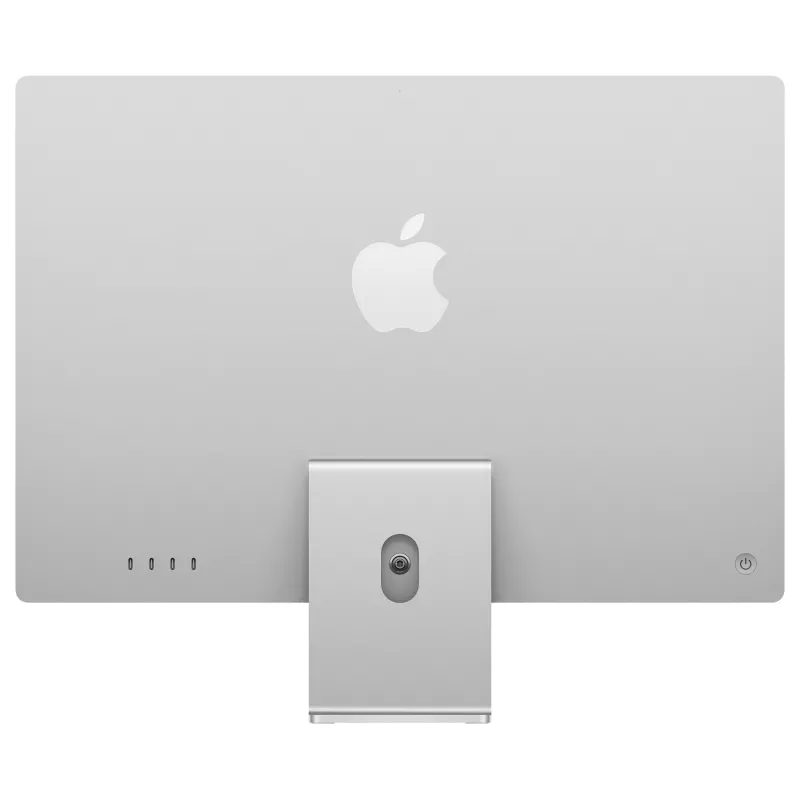 Apple iMac 24 polegadas Prateado M4 CPU 10-Core GPU 10-Core 24GB RAM 512GB SSD Gigabit Ethernet Teclado alemão
