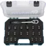 Makita E-30069 Impact Black conjunto de chaves de caixa de impacto com roquete