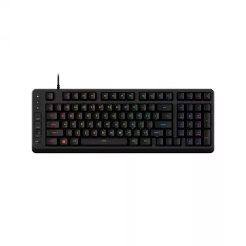 HP HyperX Eve 1800 Teclado mecânico gaming - 60% Compacto, HyperX Red Switches, RGB, 1000 Hz