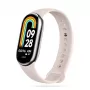 TECH-PROTECT ICONBAND Bracelete de silicone de substituição para Xiaomi Smart Band 8 / 8 NFC, Bege