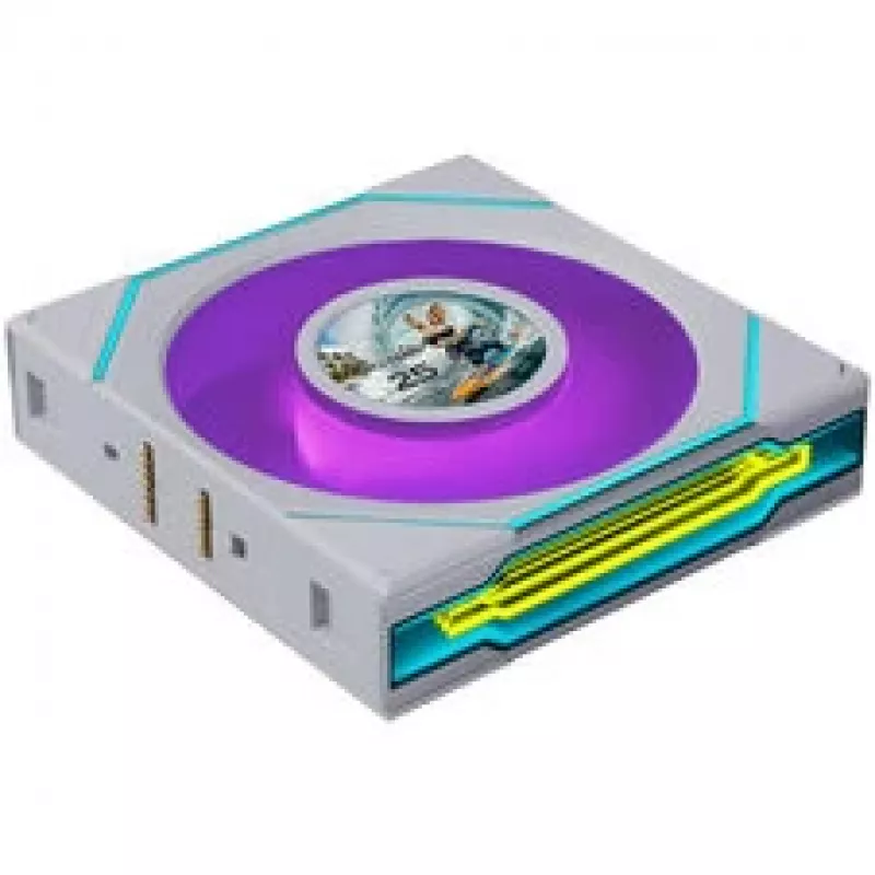 Lian Li UNI FAN SL-INF 120 FLEX Wireless ARGB Reverse Blade ventoinha de 120 mm, embalagem de 3, branco