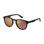 Police Óculos de sol para homem SPLF60, retangulares - 53/22/145 mm, lentes verdes, armação Havana