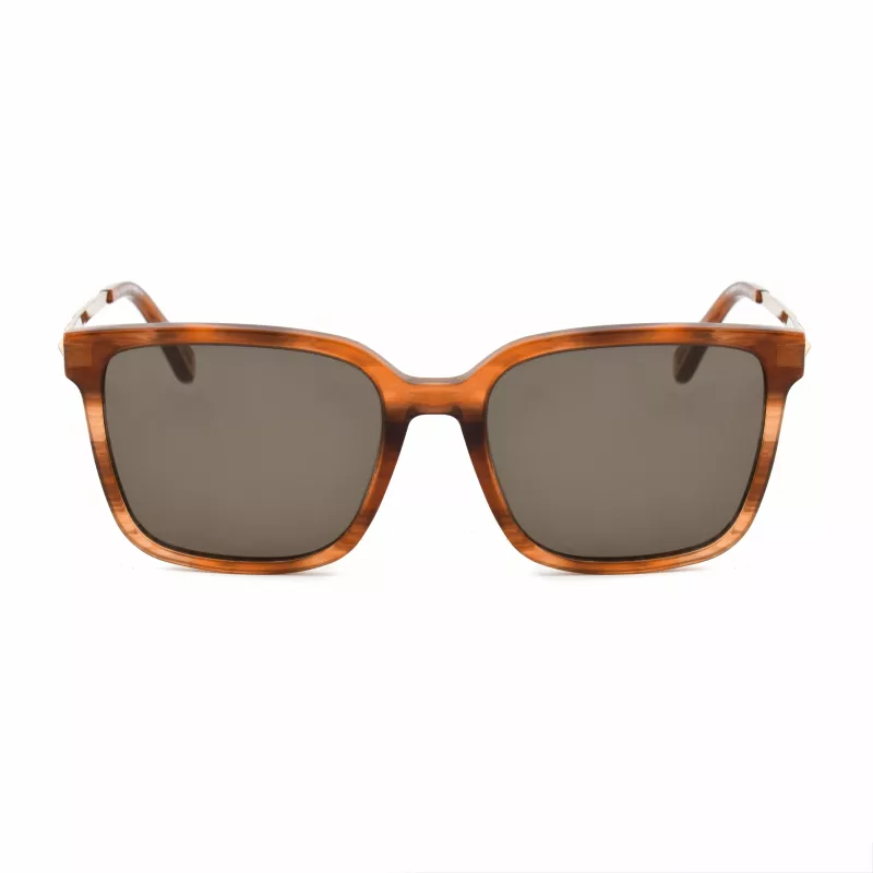 Óculos de sol de mulher ZADIG & VOLTAIRE SZV308-5507LC Havana com lentes castanhas degradê, 55/18/140 mm