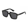 Óculos de sol retangulares de homem Police SPLP28-560700 com lentes cinzentas em policarbonato