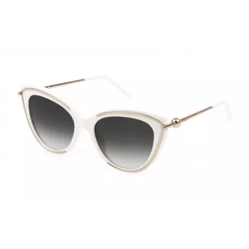 Óculos de sol de mulher FURLA SFU889-550847 - 55/18/140, proteção UV400, armação em plástico de aro completo com estojo