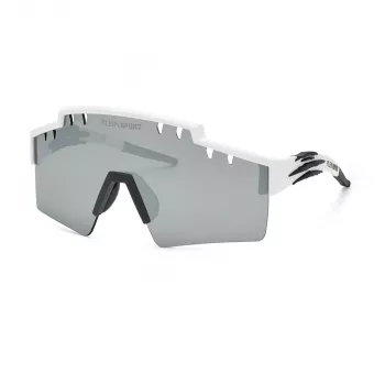 Óculos de sol de homem Philipp Plein Sport SSP001-9905WW - Armação preta, lentes cinzentas, 99mm