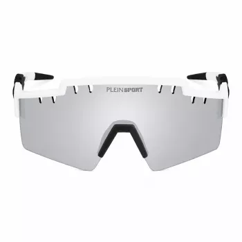 Óculos de sol de homem Philipp Plein Sport SSP001-9905WW - Armação preta, lentes cinzentas, 99mm