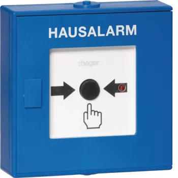 Acionador de alarme sem fios Hager RFM200D para sistema de alarme Beka, branco