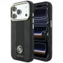 Capa MagSafe Guess 4G Stripe Round and Classic Logos para Apple iPhone 18 Pro / 17 Pro - preto