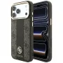Capa MagSafe Guess 4G Stripe Round and Classic Logos para iPhone 18 Pro / 17 Pro - castanho