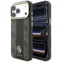 Capa MagSafe Guess 4G Stripe Round & Classic Logos para iPhone 18 Pro Max / 17 Pro Max - castanho