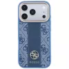 Capa MagSafe Guess 4G Stripe Round Classic Logos para iPhone 18 Pro Max / 17 Pro Max - azul