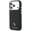 Capa MagSafe Guess Saffiano Small 4G & Classic Logo para Apple iPhone 17 Pro Max / 18 Pro Max - preto