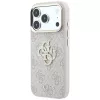 Capa Guess 4G Big Strass Logo para iPhone 17 Pro / 18 Pro - rosa