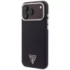Capa MagSafe Guess Kevlar Triangle Logo para iPhone 17 Pro / 18 Pro - bordô