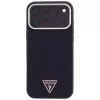 Capa MagSafe Guess Kevlar Triangle Logo para iPhone 17 Pro / 18 Pro - bordô