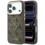 Capa Guess 4G & Big Resin Logo para iPhone 17 Pro Max / 18 Pro Max - castanho