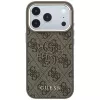 Capa Guess 4G & Big Resin Logo para iPhone 17 Pro Max / 18 Pro Max - castanho