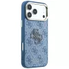 Capa Guess 4G & Big Resin Logo para iPhone 17 Pro / 18 Pro - azul-claro